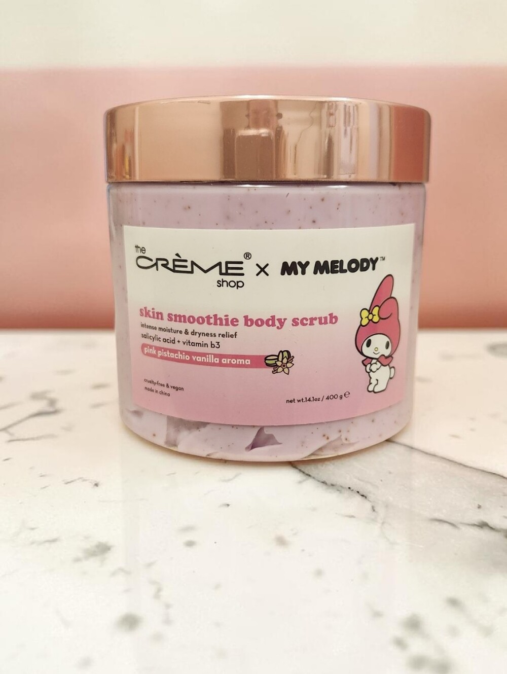 Creme Shop x My Melody Skin Smoothie Body Scrub